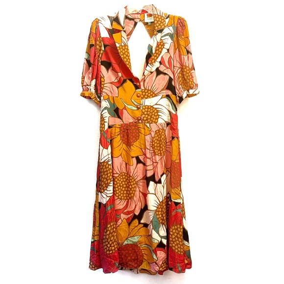 FARM Rio Multicolor Floral Dress - Picture 3 of 9